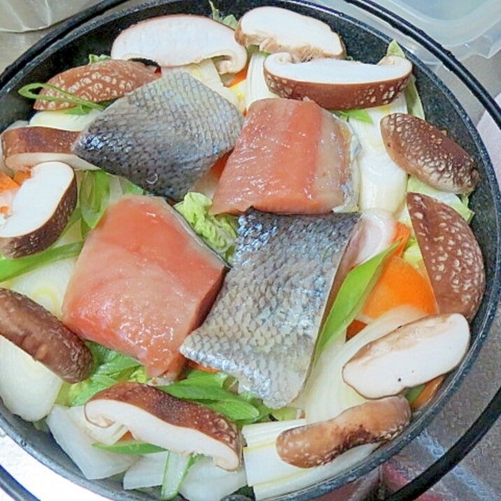 鮭の鍋